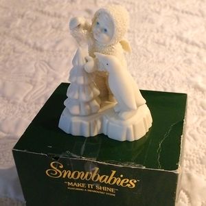 ⚜️ 🎄 Snowbabies "Make It Shine" Figurine